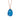 Bright Blue Crystal Pendant - $176 RRP