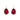 Pink Oval Crystal Earrings - $215 RRP