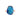 Bright Blue Oval Crystal Ring - $197 RRP