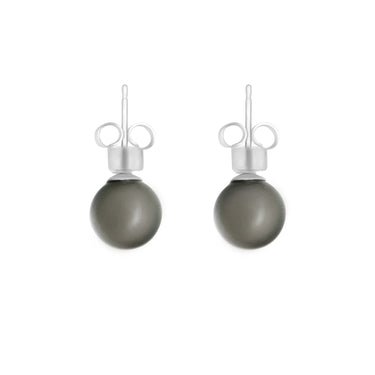 Tahitian Black Pearl Earrings (Large) - $391 RRP