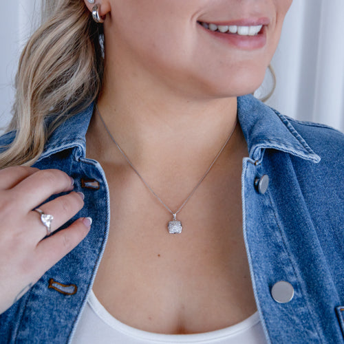 Square Cross Pendant