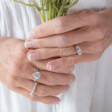 Five Teardrop Ring