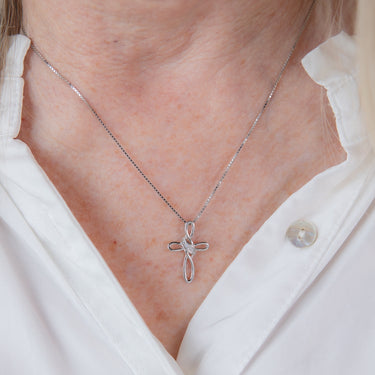 Wrought Cross Pendant