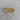 Oval Gold Stud Earrings - $153 RRP