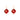 Red Quartz Rhombus Earrings