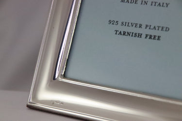 Sempre Sterling Plain Flat Frame - Small - $170 RRP