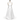 Cream-colored Linen Jewellery display stand with Tulle dress.
