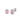 Oval Pink Cubic Zirconia Surround Earrings
