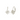 Star Leverback Earrings