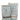 Bilaminato Light Silver Rounded Frame - Large