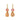 Austrian Crystal & Murano Glass Earrings