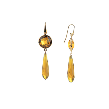 Citrine Quartz Teardrop