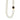 Triple Strand White Pearl Necklace with Smoky Quartz Clasp