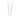 Double Pearl & Circle Link Necklace