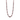 Red Agate & Rose Gold Link Necklace (Variant B)