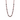 Red Agate & Rose Gold Link Necklace (Variant F)