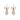 Baroque Pearl Drop Bow Earrings