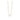 Cultured freshwater pearls in a chain of 18ct rose gold links