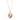 Rose Gold Nugget Drop Pendant