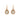 Crystal & Pearl Teardrop Earrings