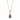 Fume Crystal Teardrop Pendant