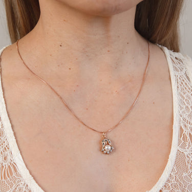 Pearl Thistle Pendant