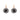 Onyx & Crystal Earrings