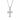 Cubic Zirconia Cross Pendant