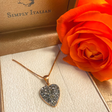 Crystal Heart Pendant