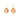 Oval Face Cameo Earrings - Yellow Gold