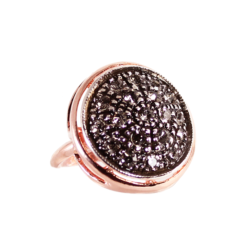 Round Crystal Ring
