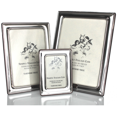 Sempre Sterling Plain Narrow Frame - Large