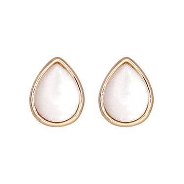 Mother-of-Pearl Teardrop Earrings