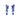 Blue Pear Cut Drop Earrings - $296 RRP