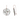 Grey Mother-of-Pearl Flower Earrings