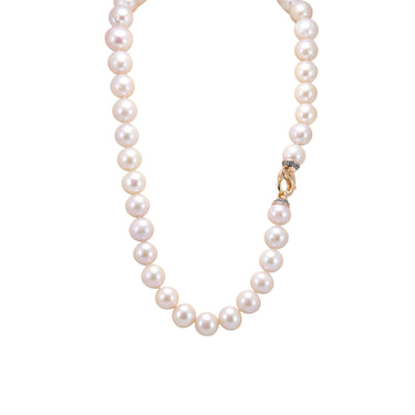 10-13mm Pink Pearl Necklace 19"