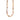Multi gold and pink pearl necklace with Italian clasp