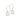 Small Square Drop Earrings - $78 RRP