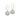 Antique Disc Drop Earrings - $114 RRP