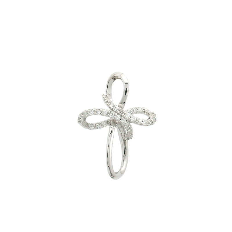 Twisted Cross Pendant