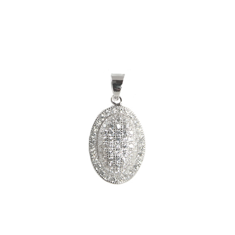 Domed Oval Pendant