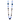 Blue Cat's Eye Necklace - 115cm
