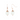 Crystal Drop Earrings - $114 RRP