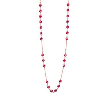 Red Agate Necklace - 50cm