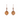 Smoky Quartz Single Drop Earrings