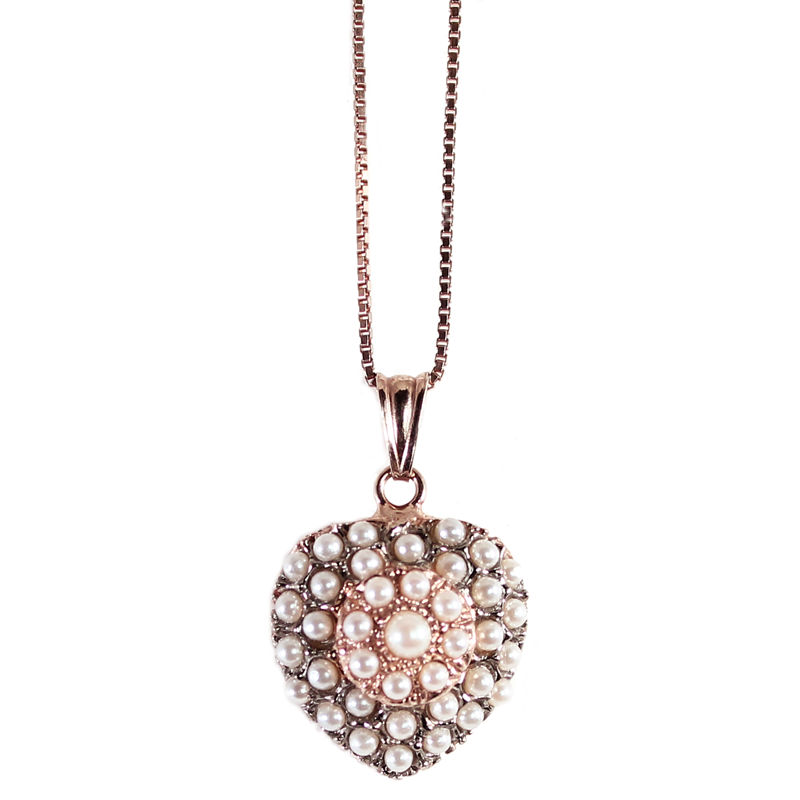 Pearl Heart Pendant