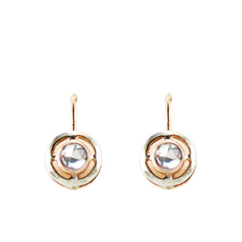 Bright Crystal Earrings (Lever)