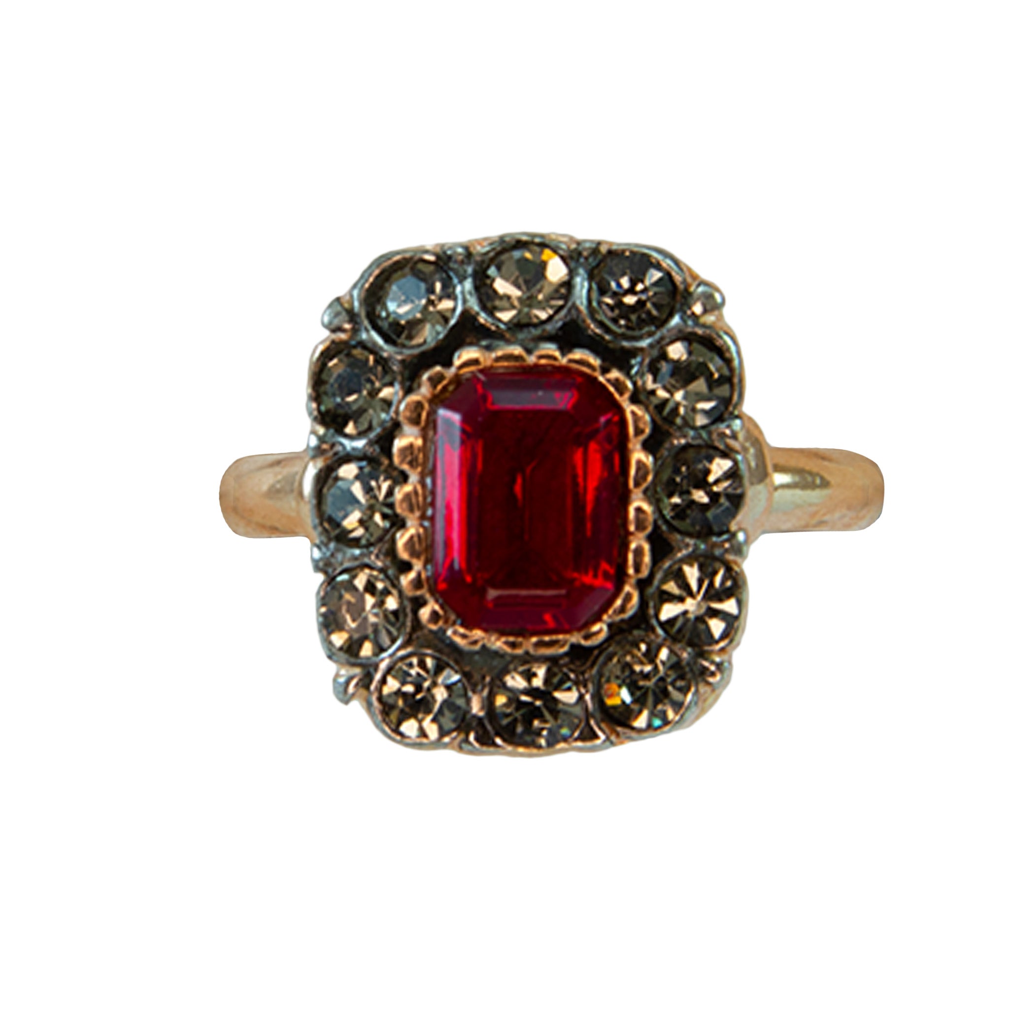Red Crystal Ring