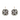 Pearl & Rose Gold Square Drop Earrings