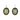 Crystal Cutout Oval Earrings